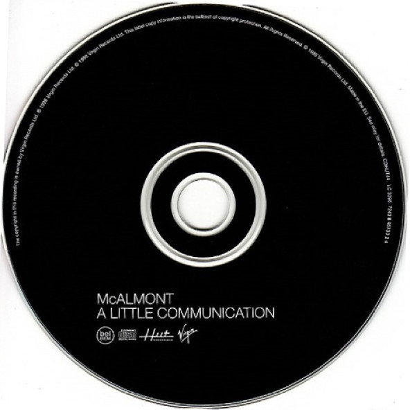 MCALMONT - A LITTLE COMMUNICATION (CD) (1998) - 3