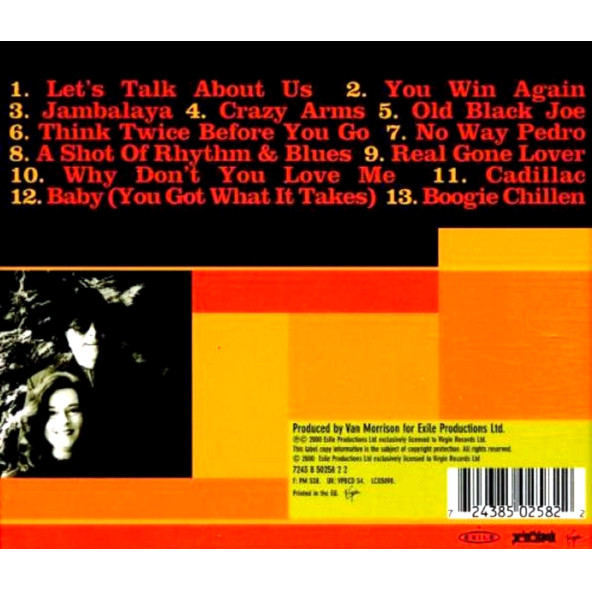 VAN MORRISON & LINDA GAIL LEWIS - YOU WIN AGAIN (CD) (2000) - 2