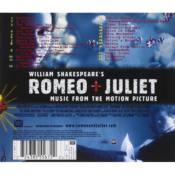 ROMEO + JULIET VOLUME 2 - SOUNDTRACK  (CD) (1997) - 2