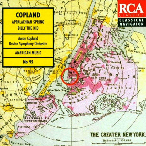 COPLAND - APPALACHIAN SPRING BILLY THE KID AARON COPLAND BOSTON SYMPHONY ORCHESTRA (CD) (1994)