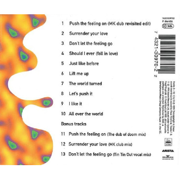 NIGHTCRAWLERS - LETS PUSH IT (CD) (1995) - 2