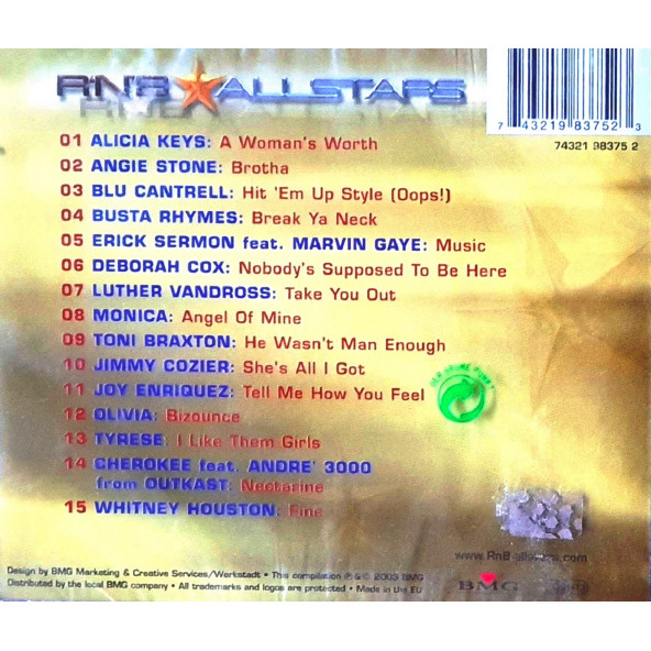 RNB ALLSTARS - VARIOUS (CD) (2003) - 2
