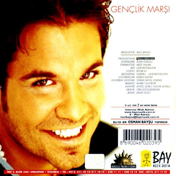 KENAN DOĞULU - GENÇLİK MARŞI (SINGLE CD) (1999) - 2