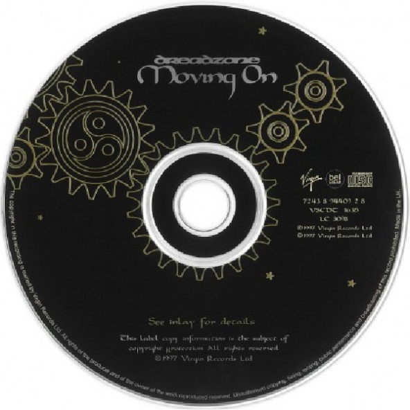 DREADZONE - MOVING  (SINGLE CD) (1997) - 3