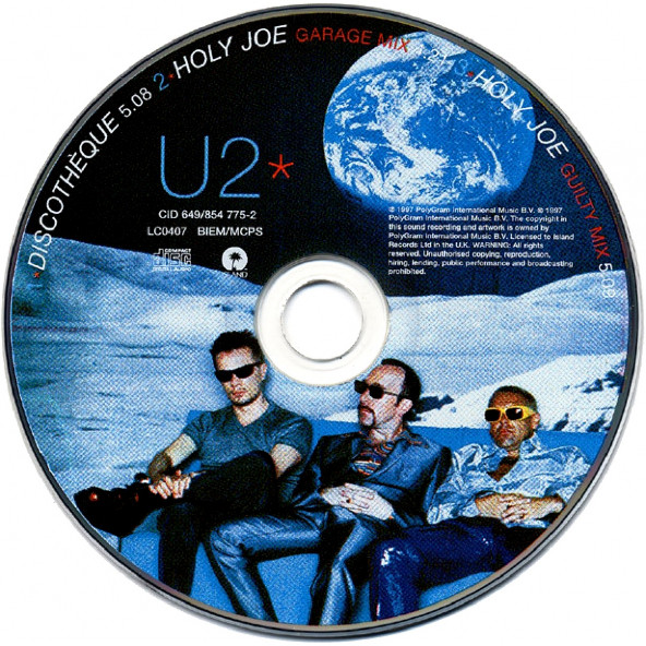 U2 - DISCOTHEQUE (SINGLE-CD)(1997) - 4