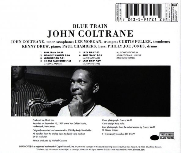 JOHN COLTRANE - BLUE TRAIN (CD) - 2