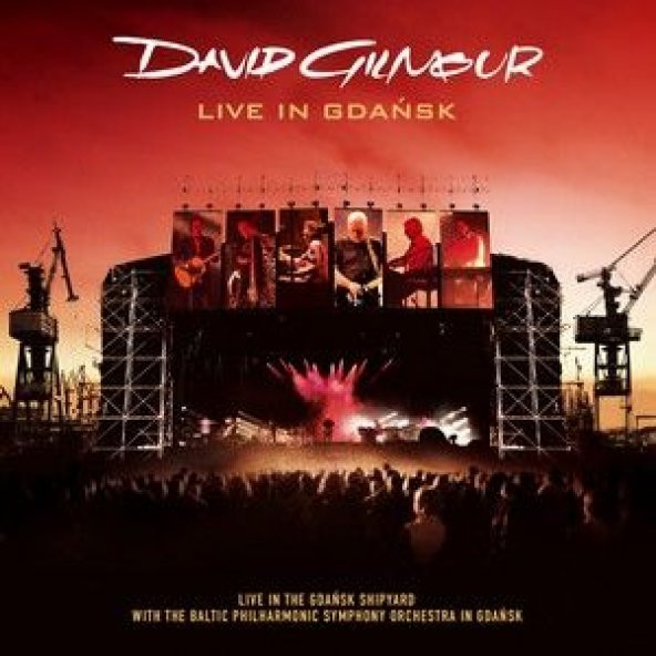 DAVID GILMOUR - LIVE IN GDANSK  2 CD