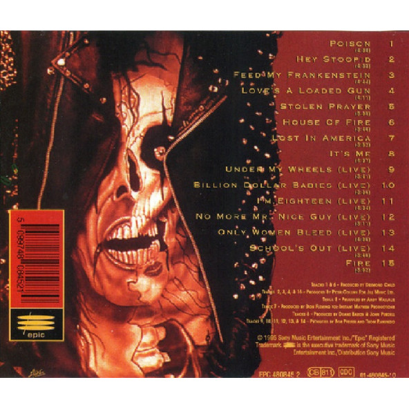 ALICE COOPER - CLASSICS (CD) (1995) - 2