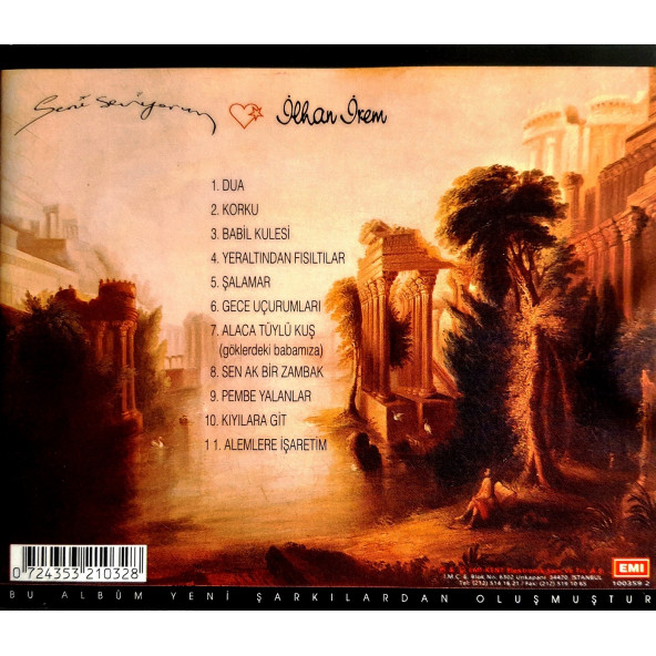 İLHAN İREM - SENİ SEVİYORUM (CD) (2001) - 2