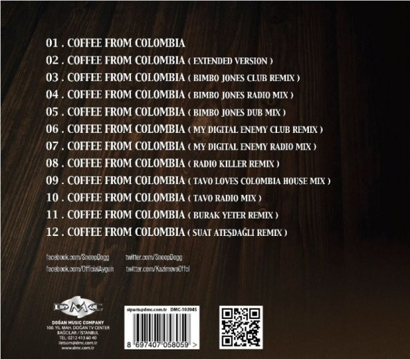 AYGÜN KAZIMOVA - COFFEE FROM COLOMBIA - 2