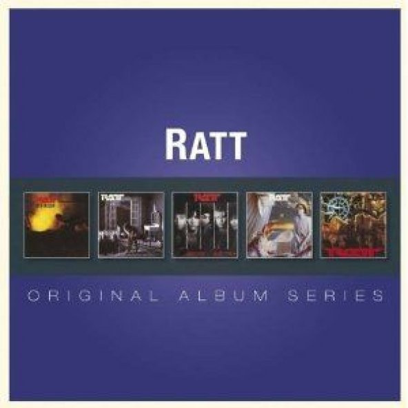 RATT - ORIGINAL ALBUM SERIES (5CD
