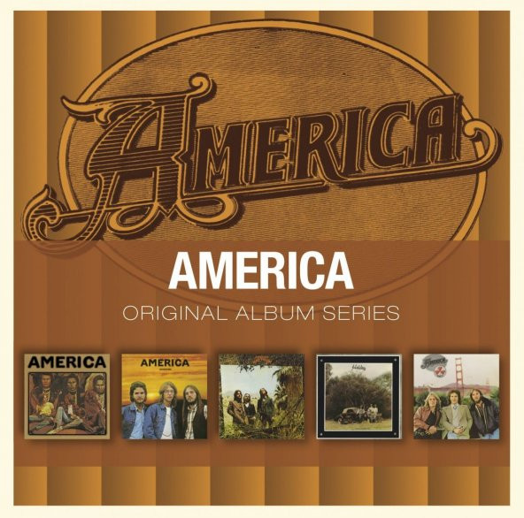 AMERICA - ORIGINAL ALBUM SERIES (5CD