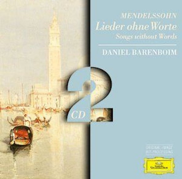 DANIEL BARENBOIM - MENDELSSHON: SONGS WITHOUT WORDS