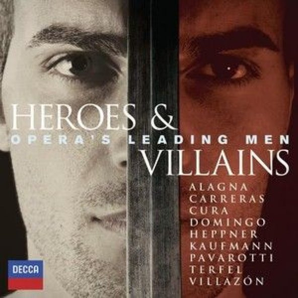 V.A. - HEROES  AND  VILLAINS - OPERAS LEADING MEN