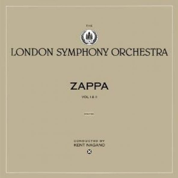 FRANK ZAPPA - LONDON SYMPHONY ORCHESTRA, VOLS. I  AND  II