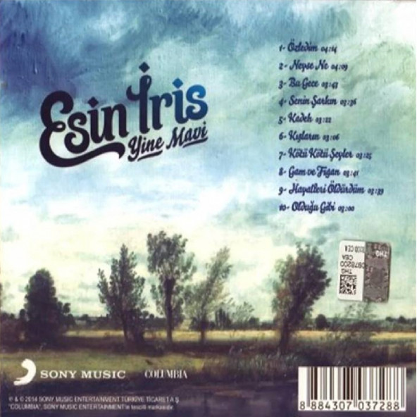 ESİN İRİS - YİNE MAVİ (CD) - 2