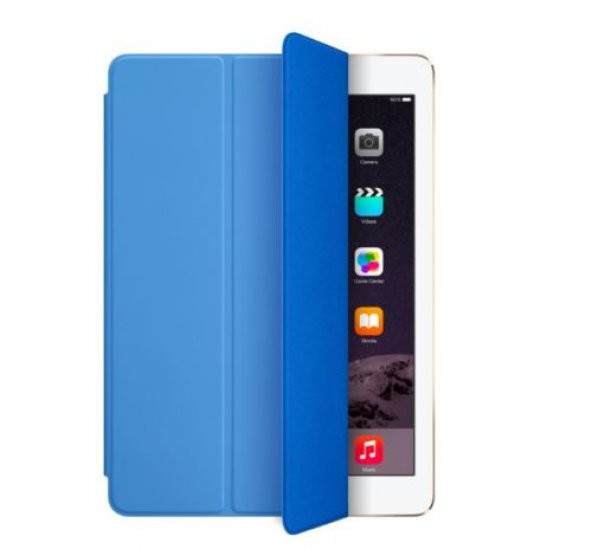 Microsonic Akıllı uyku modlu smart cover iPad Air 2 Kılıf mavi