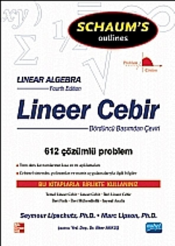 LİNEER CEBİR - Linear Algebra - Schaum’ s