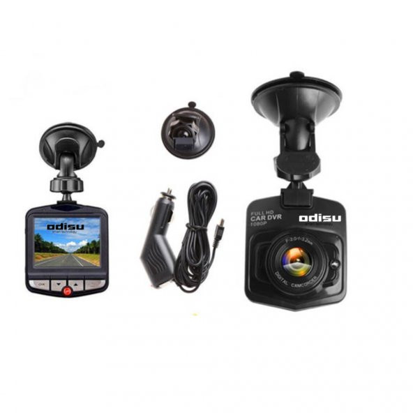 Odisu S2 Full HD Araç Kamerası + Araç içi Silikon Ped HEDİYE! - 3