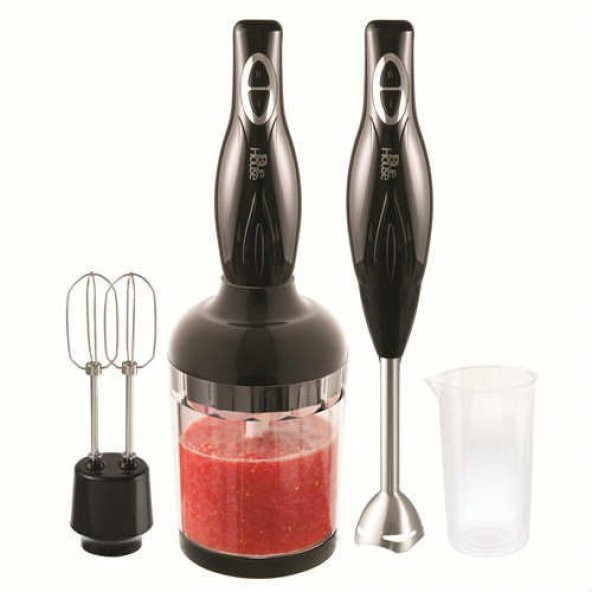 BlueHouse Robotix BH5549BS Blender Seti SİYAH