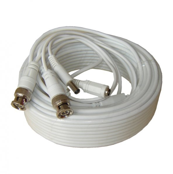 LOREX LR-10VP 10 Metrelik Hazır Baskılı BNC-Power Jak CCTV Kablo