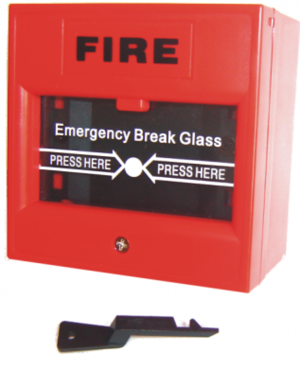 LOREX LR-5100 Yangın İhbar Butonu - Konvansiyonel Yangın Alarm Butonu