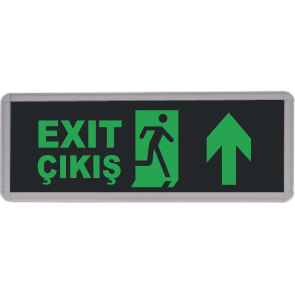 Yukarı Yön İşaretli Acil Durum Yönlendirme Armatürü-LOREX