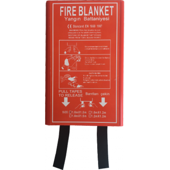 Lorex Kutulu Yangın Battaniyesi (150x150 cm)-LOREX