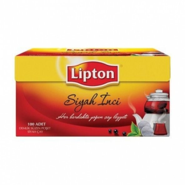 Lipton Siyah İnci Demlik Poşet Çay 100 lü 320 gr