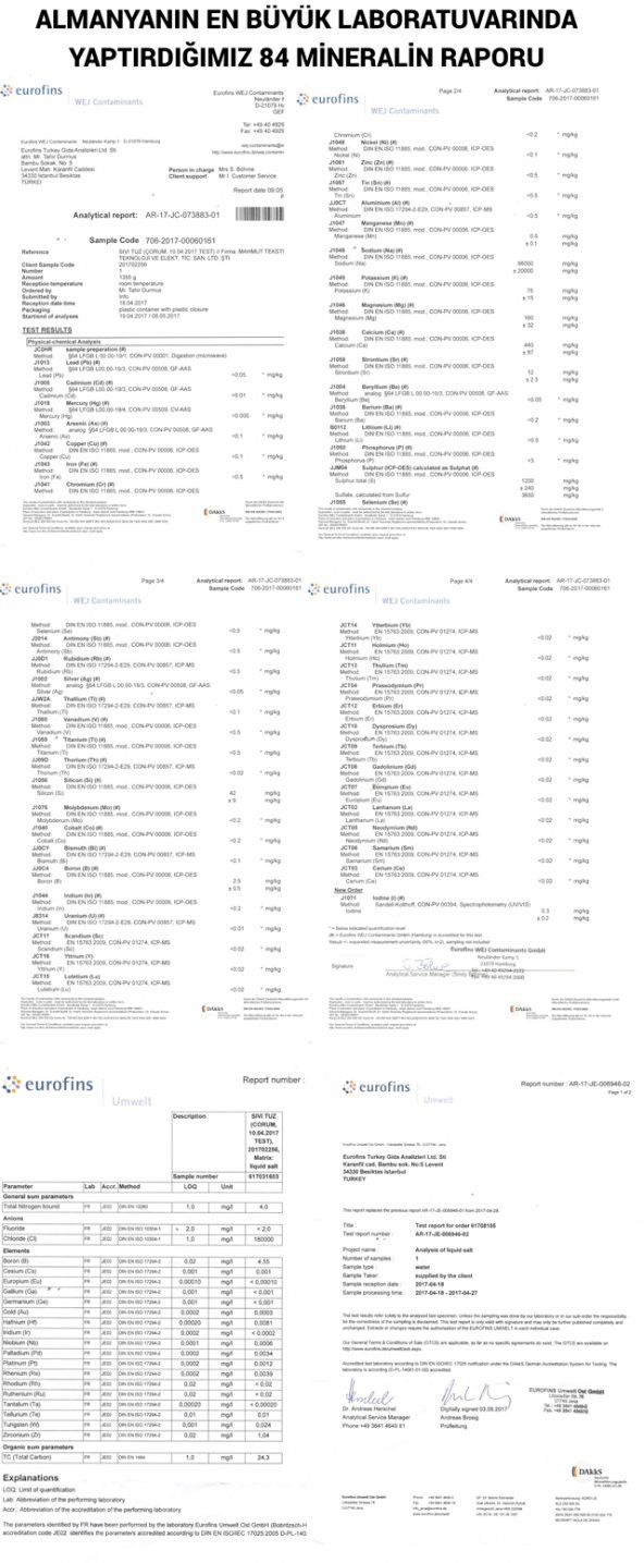 Dr. Salt Doğal Kaynak Sıvı Tuz Sebil  5 lt. 6 kg.