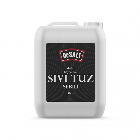 Dr. Salt Doğal Kaynak Sıvı Tuz Sebil  5 lt. 6 kg. - 2