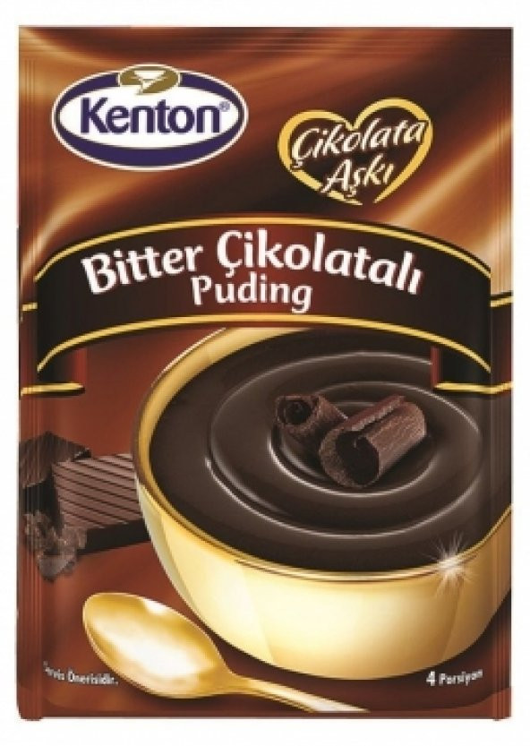 Kenton Bitter Çikolatalı Puding 100 g