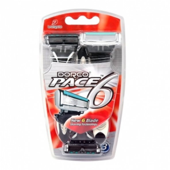Dorco Pace 6 Tıraş Makinesi Bıçak Kullan At 3 Adet