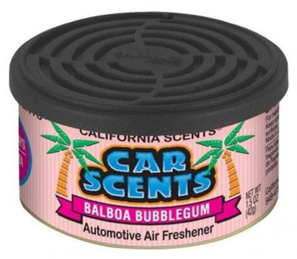 California Car Scents Balboa Bubblegum Oto Kokusu