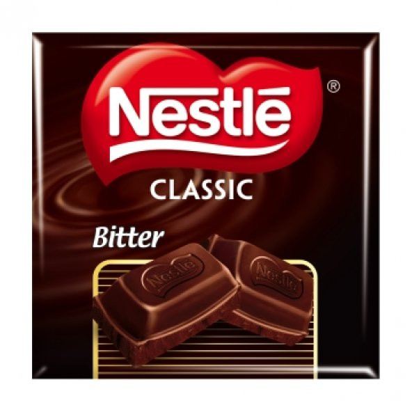 Nestle Classic Bitter Kare 80 gr