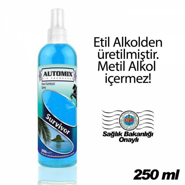 Automix Survivor Sprey Koku 250 Ml