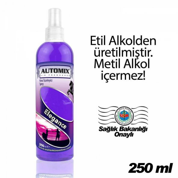 Automix Elegance Sprey Koku 250 Ml