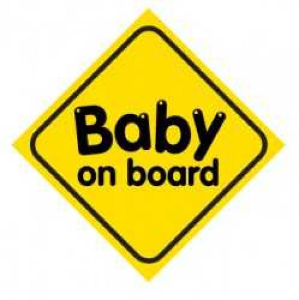 Automix Baby On Board Vantuzlu