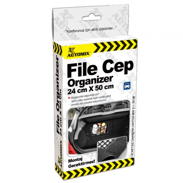 Automix Fileli Cep Bagaj Organizer 24cm * 50cm - 2