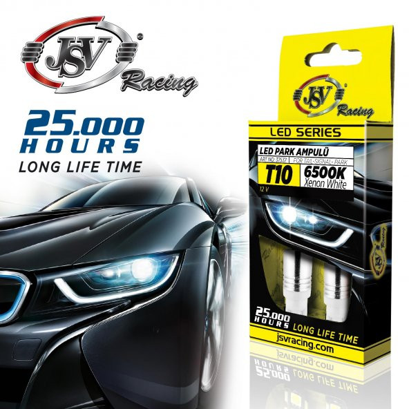 Jsv Park Led Ampül T10 Mercekli 6000K Cree Led - 2