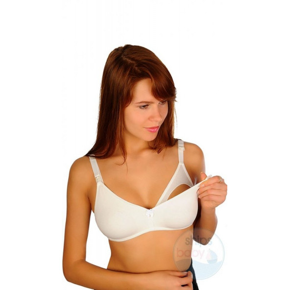 Ships Kasik Emzirme Sütyeni Krem 85 Beden