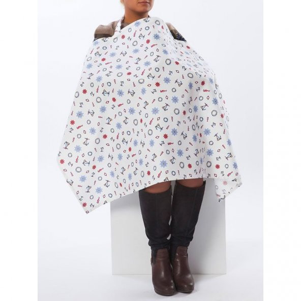 Ships Emzirme Önlüğü Denizci Çapası - Denizci Önlüğü