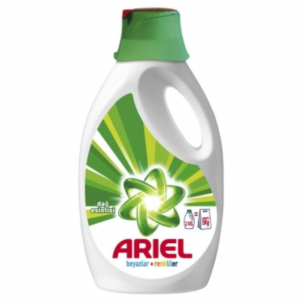 Ariel Sıvı Çamaşır Deterjanı Dağ Esintisi Beyazlar ve Renkliler İçin 2140 ml 33 Yıkama