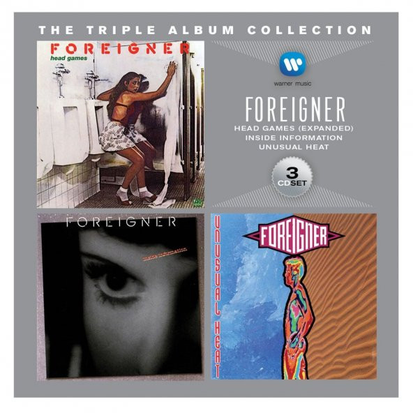FOREIGNER - TRIPLE ALBUM COLLECTION