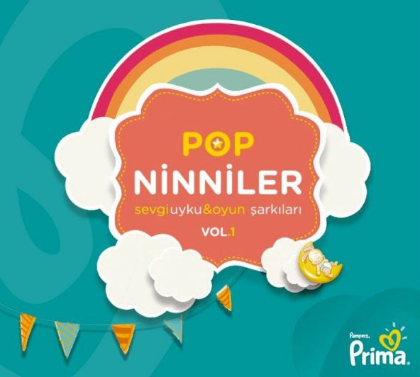 POP NİNNİLER - SEVGİ, UYKU & OYUN ŞARKILARI VOL.1 (CD)