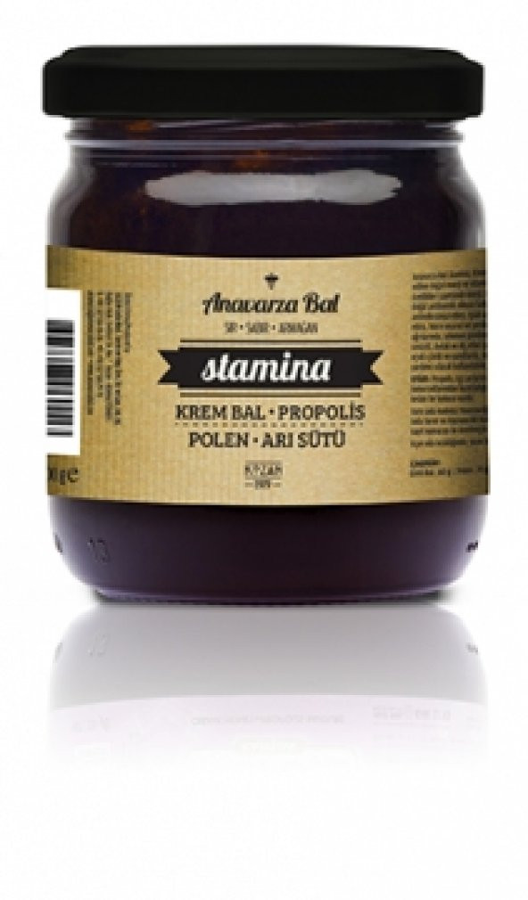 Anavarza Stamina Arı Sütü - Polen - Propolis - Krem Bal 200 gr
