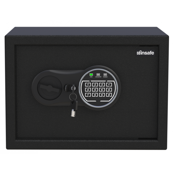 İnsafe Isscec25 Orta Boy Dijital Çelik Para Kasası - Değerli Eşya Ve Mücevher Kasası