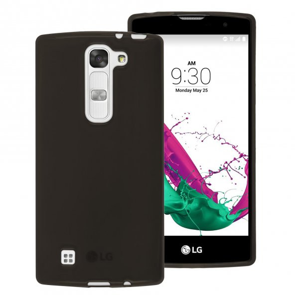Microsonic LG G4C Kılıf Transparent Soft Siyah