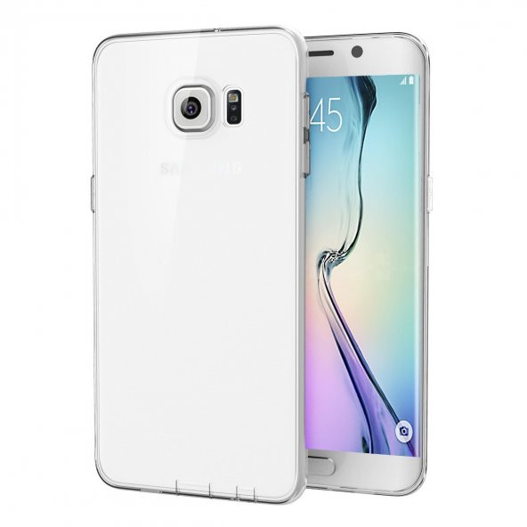 Totu Design Samsung Galaxy S6 Edge Plus kılıf Soft series Transparant thin Clear