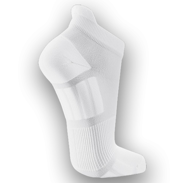 Dry Active Unisex Bay Bayan Beyaz Seamless Spor Çorap